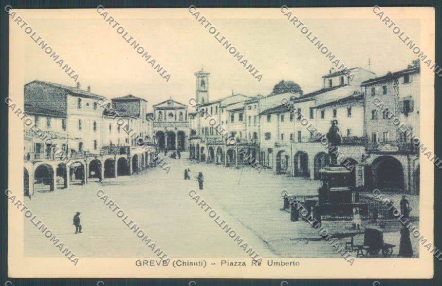 Firenze Greve in Chianti cartolina ZB4854 – fronte
