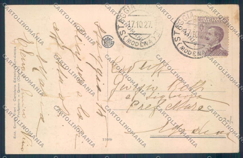 Firenze Greve in Chianti cartolina ZB4856 – retro