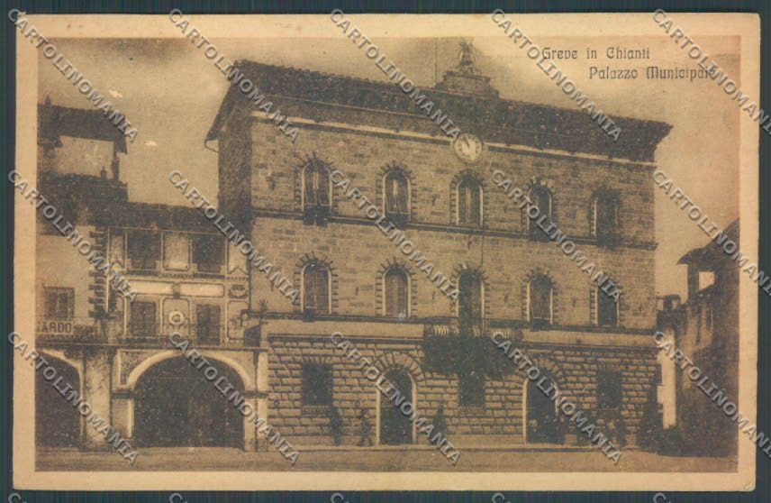 Firenze Greve in Chianti cartolina ZB4857 – fronte