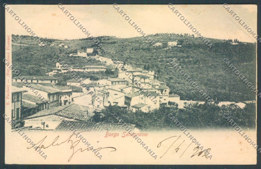 Firenze Borgo Settignano cartolina ZB4870 – fronte