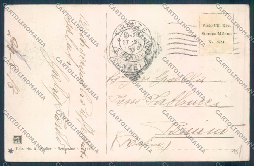 Firenze Settignano cartolina ZB4872 – retro