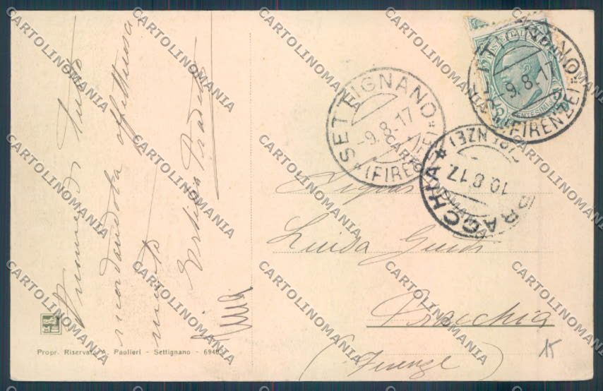 Firenze Settignano cartolina ZB4875 – retro