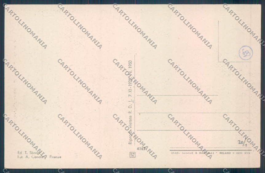 Firenze Settignano cartolina ZB4881 – retro