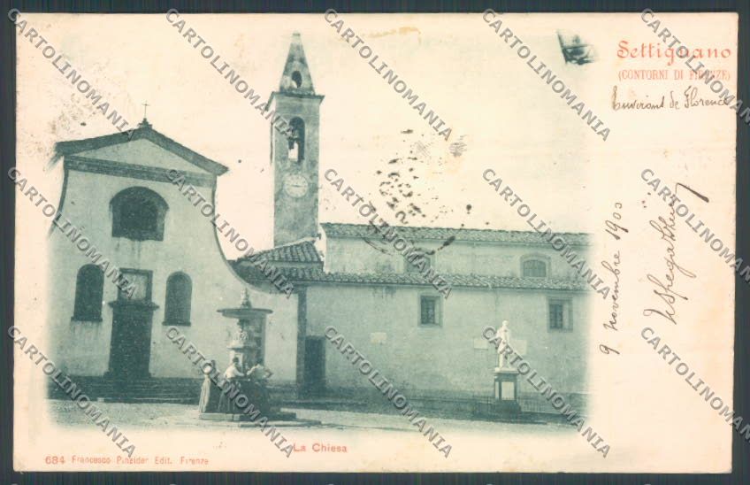Firenze Settignano cartolina ZB4883 – fronte