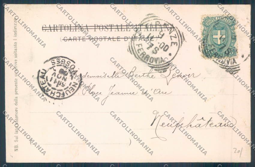 Firenze Settignano cartolina ZB4883 – retro