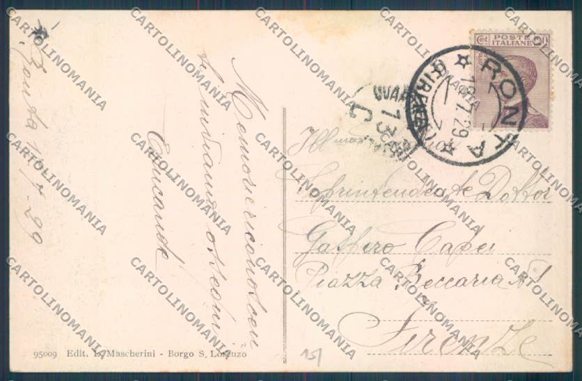 Firenze Ronta cartolina ZB4912 – retro