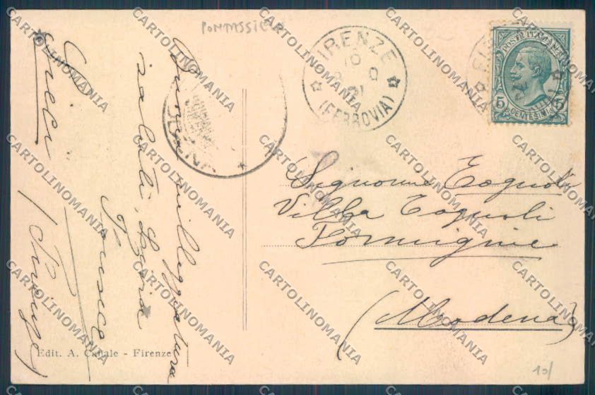 Firenze Pontassieve Le Sieci cartolina ZB4934 – retro
