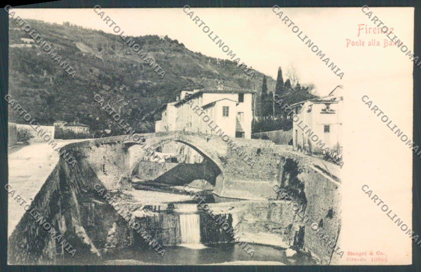 Firenze Ponte alla Badia cartolina ZB4941 – fronte