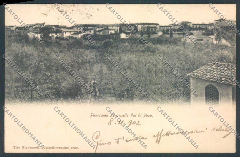 Firenze Tavarnelle Val di Pesa cartolina ZB4942 – fronte