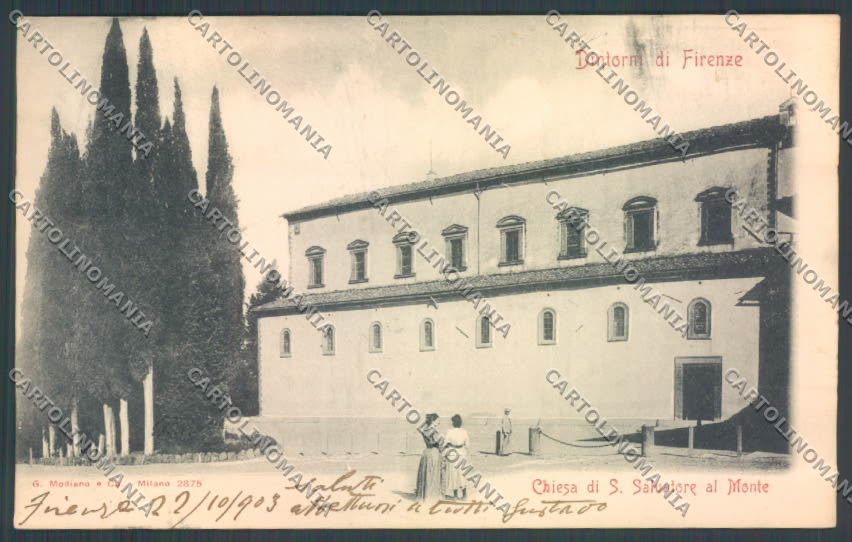 Firenze Città San Salvatore al Monte cartolina ZB4958 – fronte