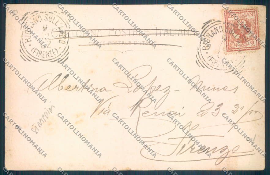 Firenze Rignano sull'Arno STRAPPINI cartolina ZB4965 – retro