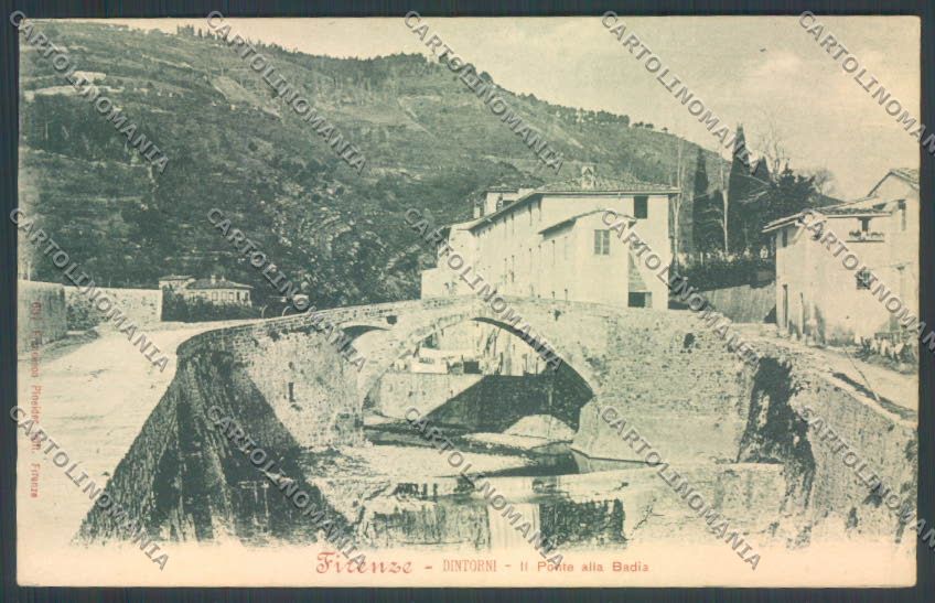 Firenze Ponte alla Badia cartolina ZB4969 – fronte
