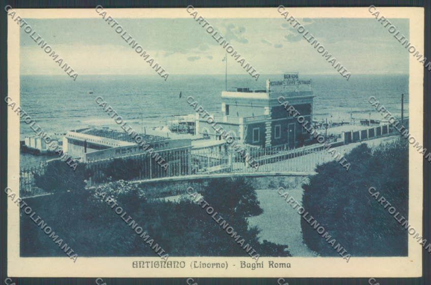 Livorno Antignano cartolina ZB4986 – fronte