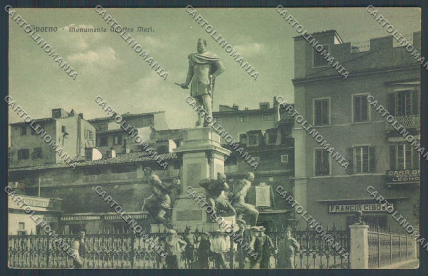Livorno Città I Quattro Mori cartolina ZB4994 – fronte