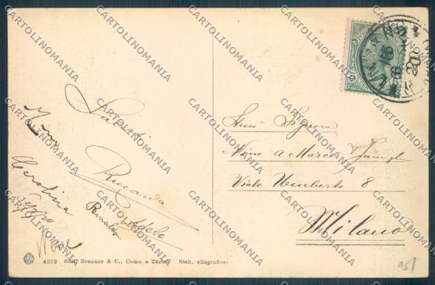 Livorno Città I Quattro Mori cartolina ZB4994 – retro