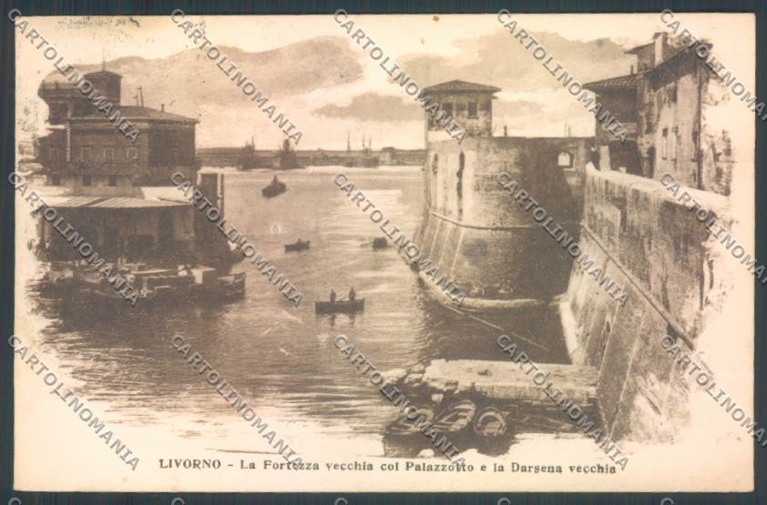 Livorno Città PIEGHINA cartolina ZB5002 – fronte