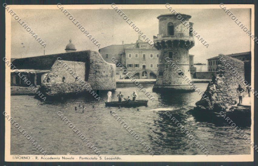 Livorno Città Accademia Navale cartolina ZB5010 – fronte