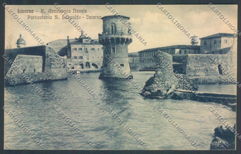Livorno Città Accademia Navale cartolina ZB5011 – fronte