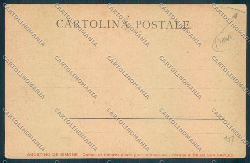 Livorno Città Ricordo di PIEGA cartolina ZB5017 – retro