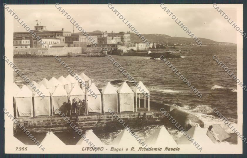 Livorno Città Accademia Navale Foto cartolina ZB5025 – fronte