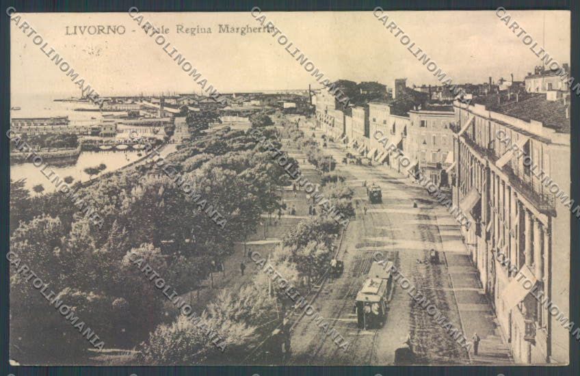 Livorno Città Tram cartolina ZB5026 – fronte