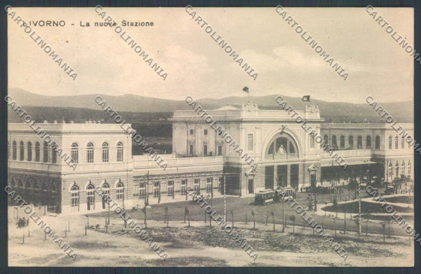 Livorno Città Stazione cartolina ZB5032 – fronte