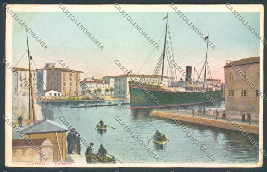 Livorno Città Nave cartolina ZB5042 – fronte
