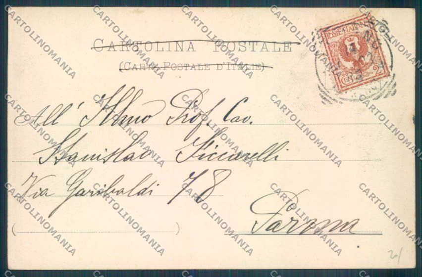 Livorno Città cartolina ZB5047 – retro