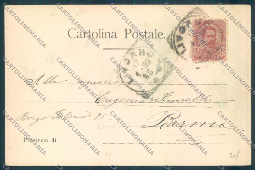 Livorno Città Faro cartolina ZB5050 – retro