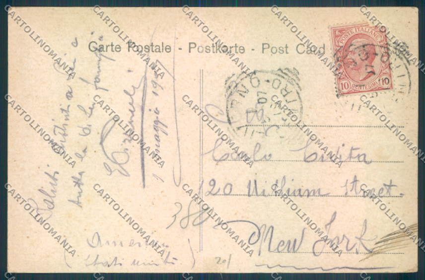 Livorno Città Alterocca 6003 cartolina ZB5060 – retro