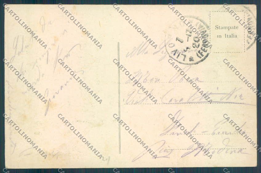 Livorno Città Alterocca 6000 cartolina ZB5068 – retro
