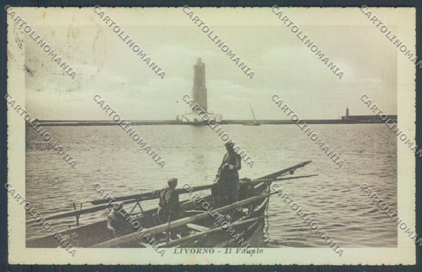 Livorno Città Faro cartolina ZB5072 – fronte