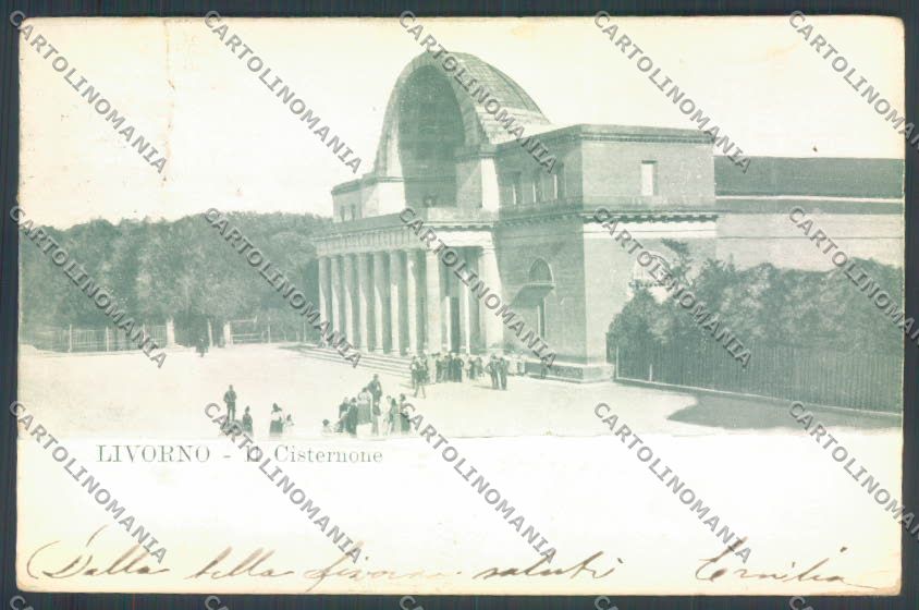 Livorno Città Il Cisternone cartolina ZB5073 – fronte