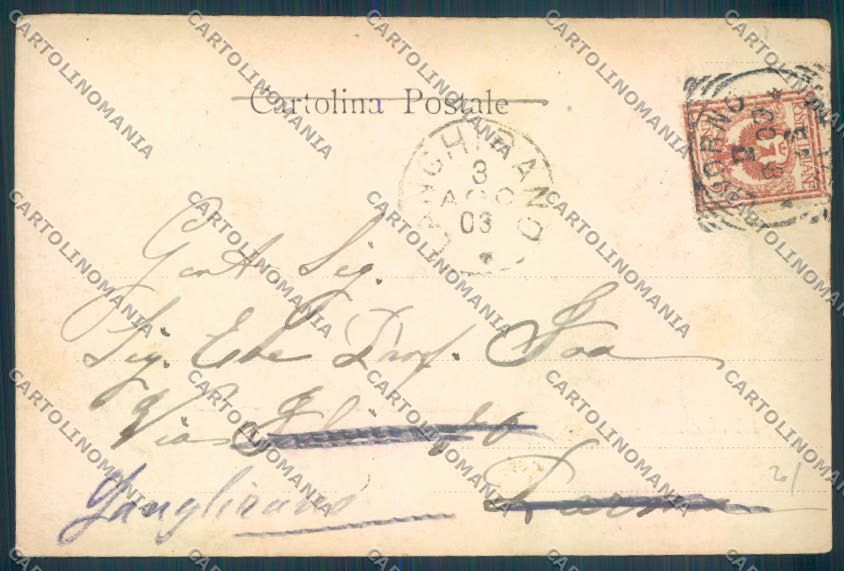 Livorno Città Il Cisternone cartolina ZB5073 – retro