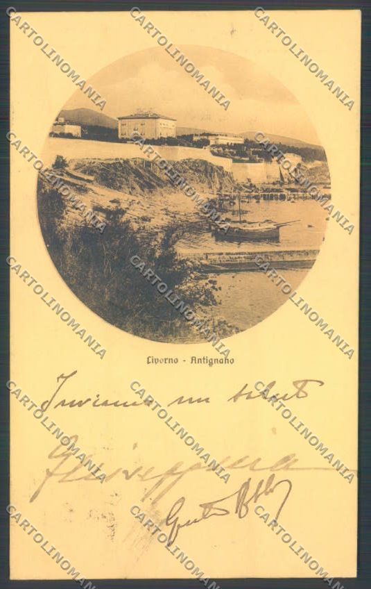 Livorno Antignano cartolina ZB5091 – fronte