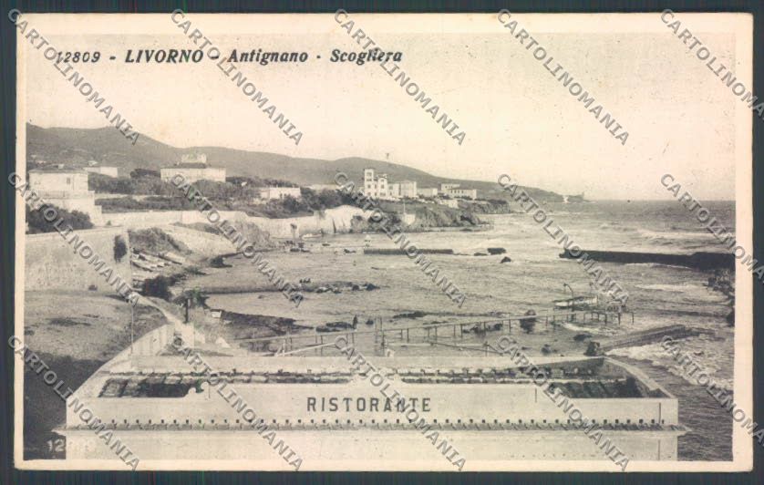 Livorno Antignano cartolina ZB5096 – fronte