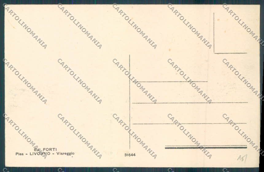 Livorno Antignano cartolina ZB5108 – retro