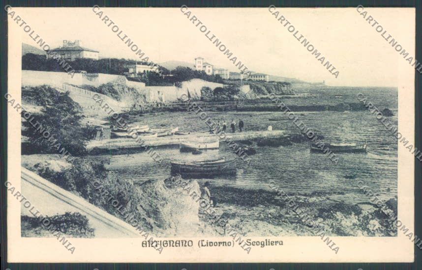 Livorno Antignano cartolina ZB5109 – fronte