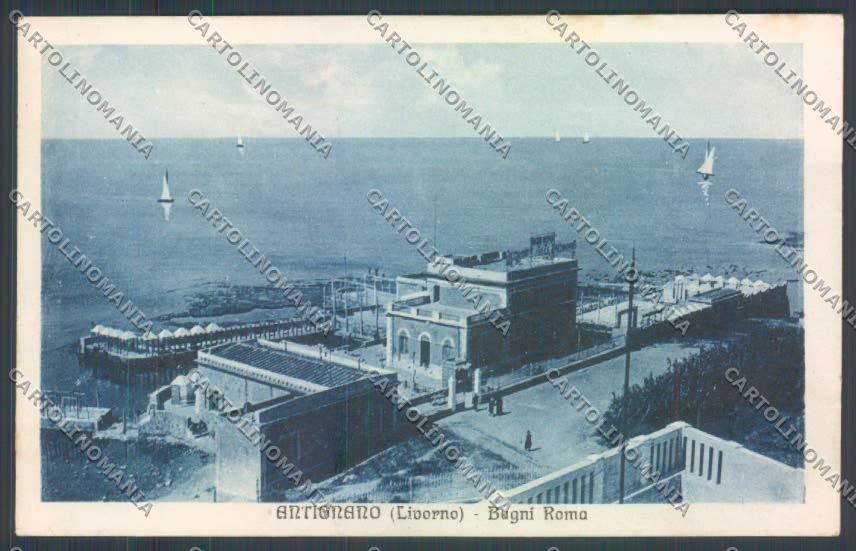 Livorno Antignano cartolina ZB5110 – fronte