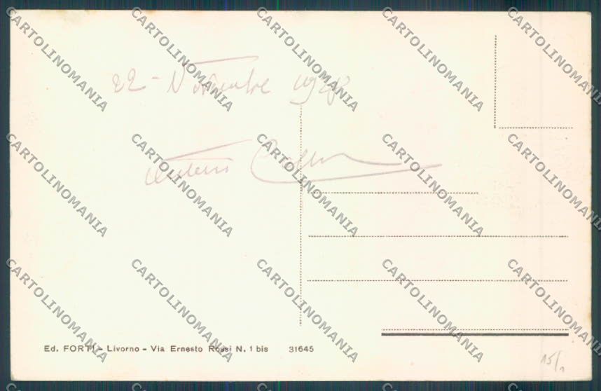 Livorno Antignano cartolina ZB5110 – retro