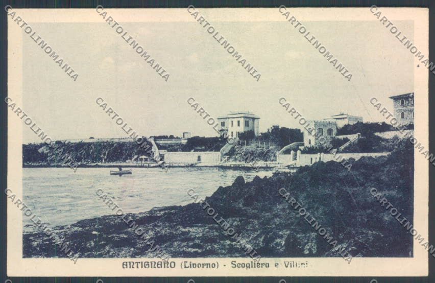 Livorno Antignano cartolina ZB5115 – fronte