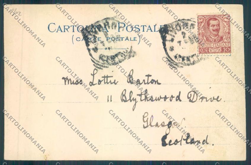 Livorno Antignano cartolina ZB5127 – retro