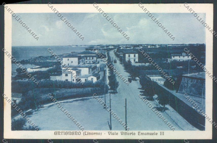 Livorno Antignano cartolina ZB5130 – fronte