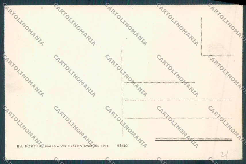 Livorno Antignano cartolina ZB5130 – retro