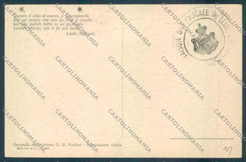 Livorno Quercianella Sonnino Ferdinando Paolieri cartolina ZB5140 – retro