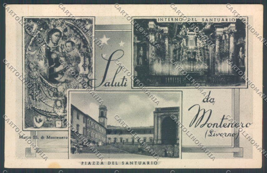 Livorno Montenero Saluti da cartolina ZB5147 – fronte