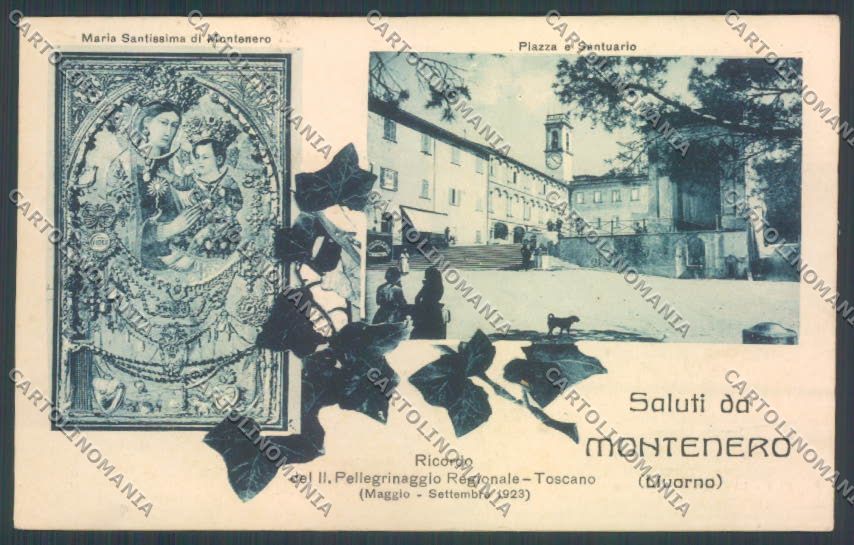Livorno Montenero Saluti da cartolina ZB5152 – fronte