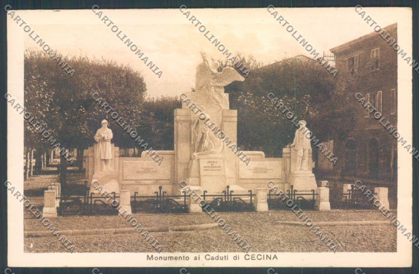 Livorno Cecina Monumento ai Caduti cartolina ZB5156 – fronte