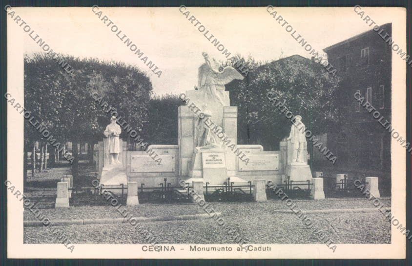 Livorno Cecina Monumento ai Caduti cartolina ZB5158 – fronte