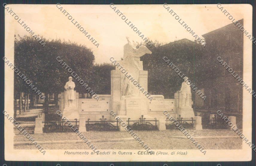 Livorno Cecina Monumento ai Caduti cartolina ZB5160 – fronte